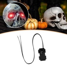 2 St&uuml;ck rote LED-Leuchtaugen mit Timerfunktion f&uuml;r Halloween als