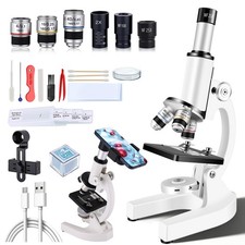 Compound Microscope for Adults Kids - 40X-2000X High-Power Biological Micro...