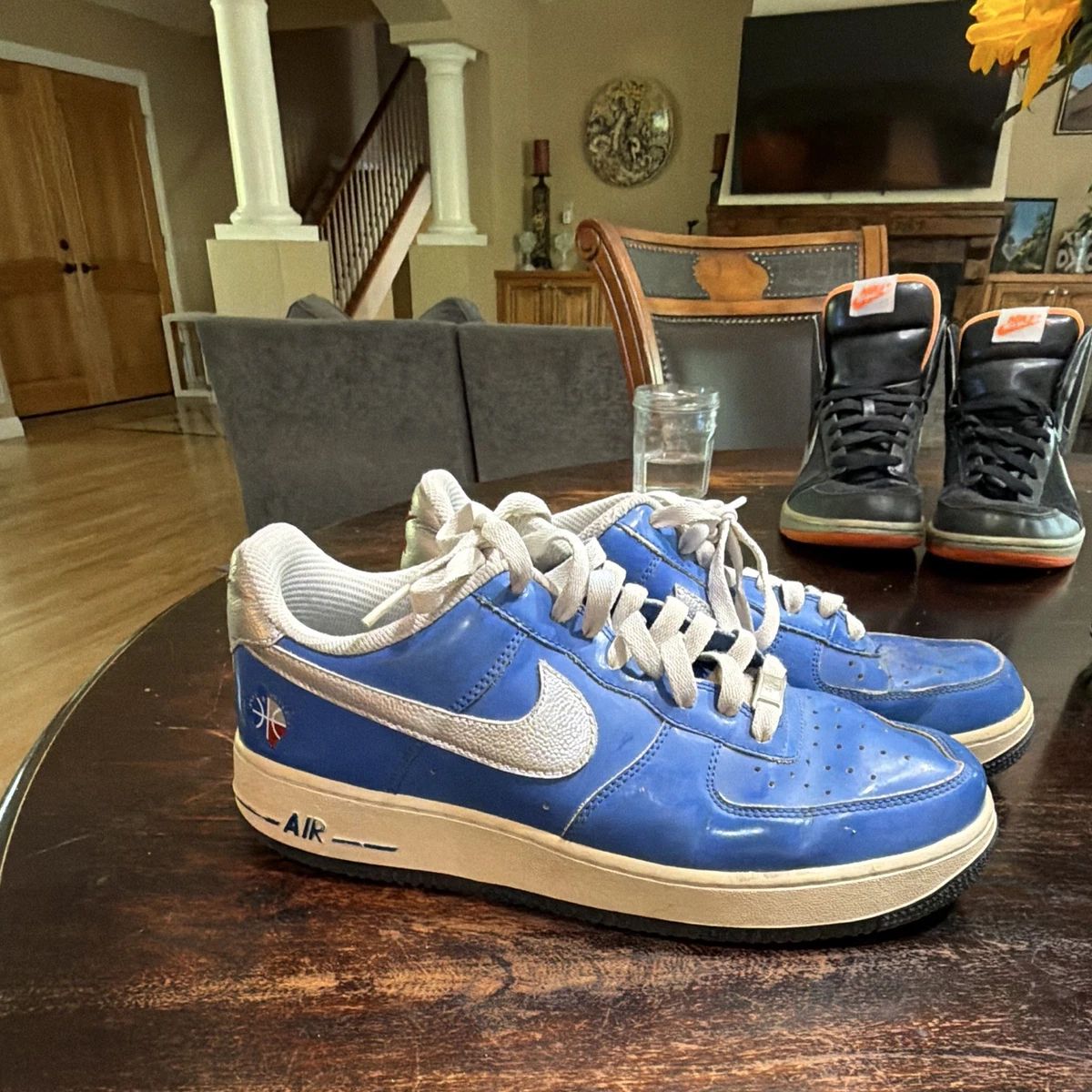 Preços baixos em Nike Air Force 1 Low-Top Blue | eBay