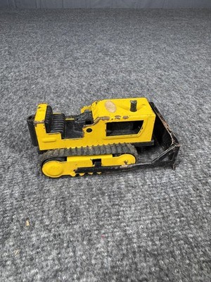 Vintage Tonka Toy Bulldozer Construction Tractor Crawler Tracks 1970s Vehicle