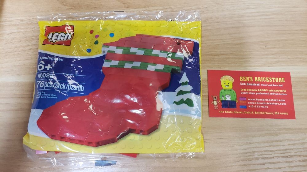 New, Sealed LEGO® Set 40023 - Holiday Stocking polybag | eBay
