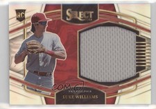 2022 Select Horizontal Rookie Jumbo Swatches Holo Prizm /250 Luke Williams 0e0e