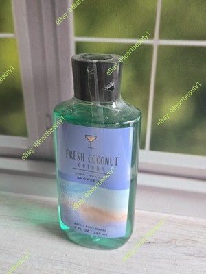 bath and body works fresh coconut colada shower gel
