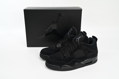 Size 13 - Jordan 4 Retro Mid Black Cat for sale online | eBay