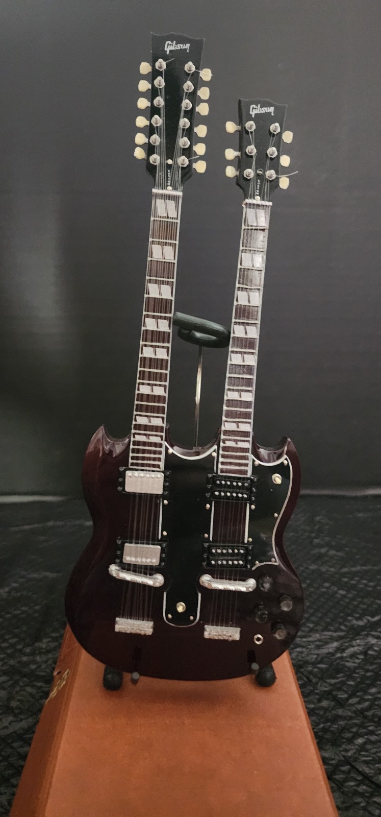 Axe Heaven Gibson EDS-1275 SG Doubleneck Cherry Mini