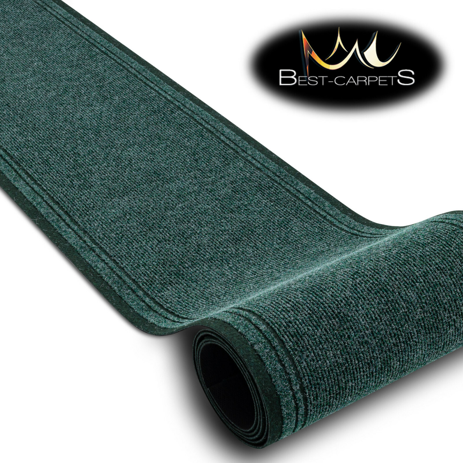 TAPETES DE PUERTA GRUESOS Hall Runners ""Málaga"" resistentes antideslizantes con respaldo de goma baratos