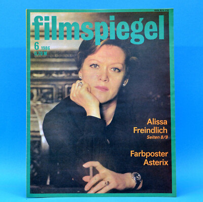 DDR Filmspiegel 6 1986 Meryl Streep Alain Delon Hans Klering Asterix Visconti A