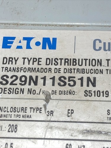 Cutler hammer is 29n11s51n series a transformer - Picture 2 of 13