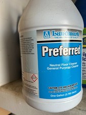 NOS (OLD FORMULA) Lundmark Preferred Natural Floor Cleaner 1-Gallon 3326G01-4
