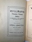 1911 Metropolitan Opera House Grand Opera Libretto Versiegelt 35 Cents RULLMAN — photo 4
