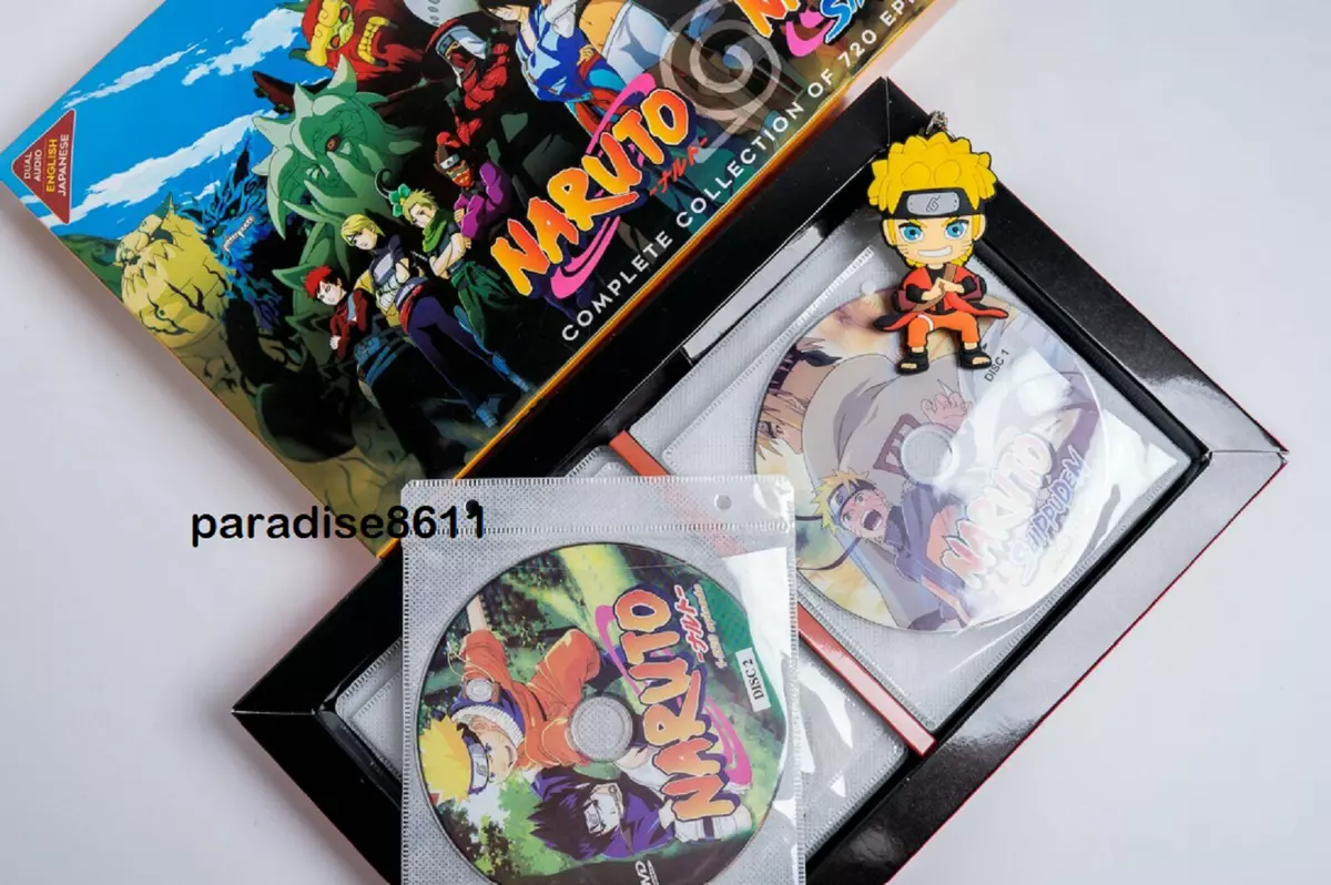 Naruto & Naruto Shippuden Complete Series Ep 1-720End DVD Anime  Complete ENGLISH