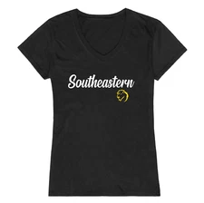 Southeastern Oklahoma State University Savage Storm NCAA Script Women T Shirt