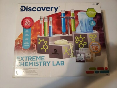 DISCOVERY EXTREME CHEMISTRY LAB SET  New In Box Kids STEM Learning Kit