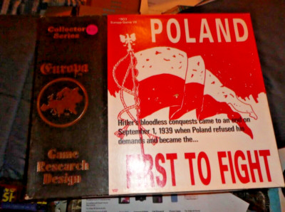 Game Research Design Collector Series Europa Poland First to Fight 40% punched