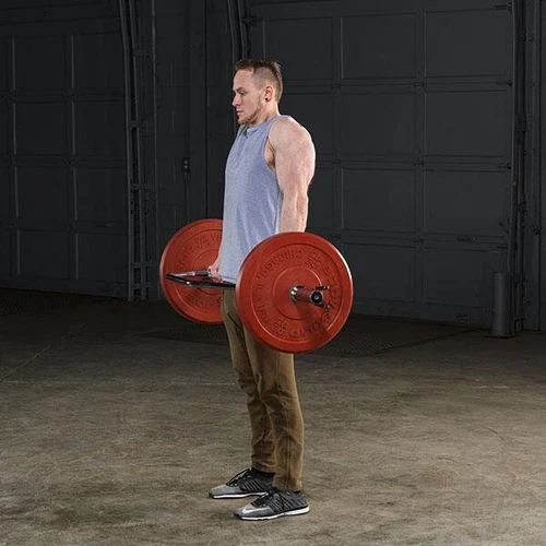 Body Solid Olympic Shrug Bar - Thumbnail 4