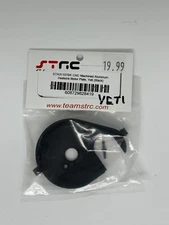 ST Racing STA31107BK CNC Mach Alum Heatsink Motor Plate (black) Axial Yeti