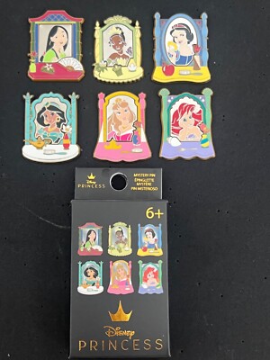Loungefly Disney Princess Vanity Blind Box Enamel Pin YOU CHOOSE