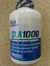 EVL / CLA 1000/ Stimulant Free Weight Management/ 180 Softgels