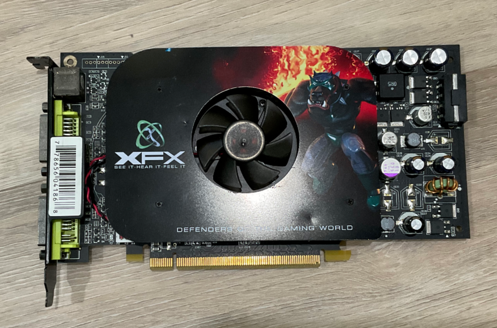 NVIDIA GeForce 6800XT PV-T42E-UDE3 256MB DDR3 Dual DVI TV PCI PCI