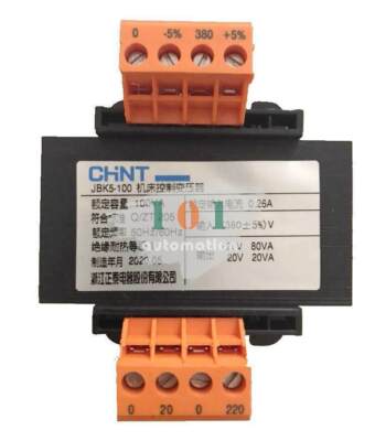 1PCS New For CHNT Transformer JBK5-100 Input voltage 380V Output voltage 220V #A