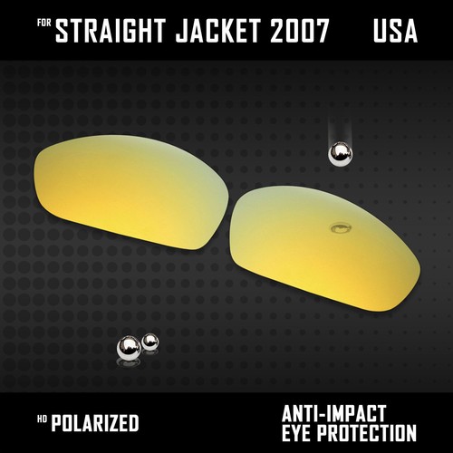 Anti Scratch Lot Polarized Replacement Lenses for-Oakley Straight Jacket 2007 - Picture 6 of 83