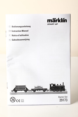 Märklin H0 aus Starter-Set 29173 Bedienungsanleitung  D, GB, F, NL (285425)