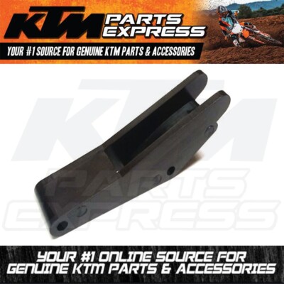 NEW OEM KTM BLACK REAR CHAIN GUIDE GUARD '98 65 SX SXS XC 2002