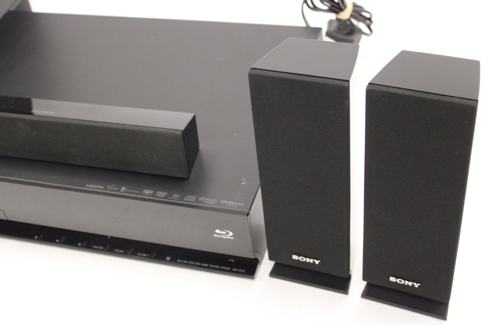 SONY BDVE370 BluRay Disc/DVD Home Theatre System Black N48 eBay