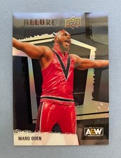 2022 Upper Deck AEW Allure Marq Quen Black Rainbow #58 Wrestling