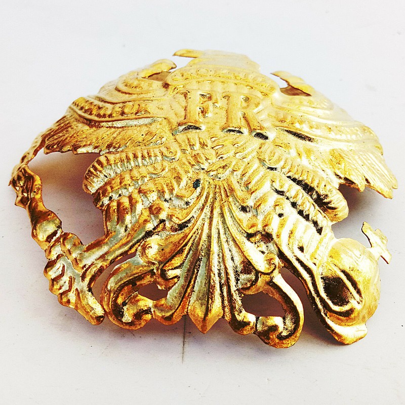 New Brass German Pickelhaube Prussia Wappen Prussian Helmet Field Spare Badge