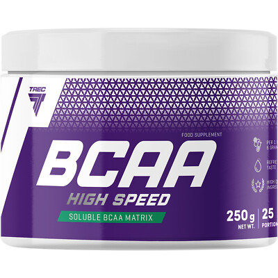TREC BCAA HIGH SPEED 250g -Performance Muscle recovery Fat loss Delicious flavor