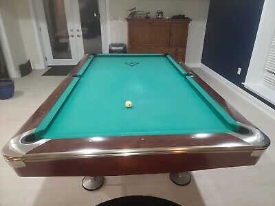 8' Brunswick Gold Crown III Pool Table For Sale