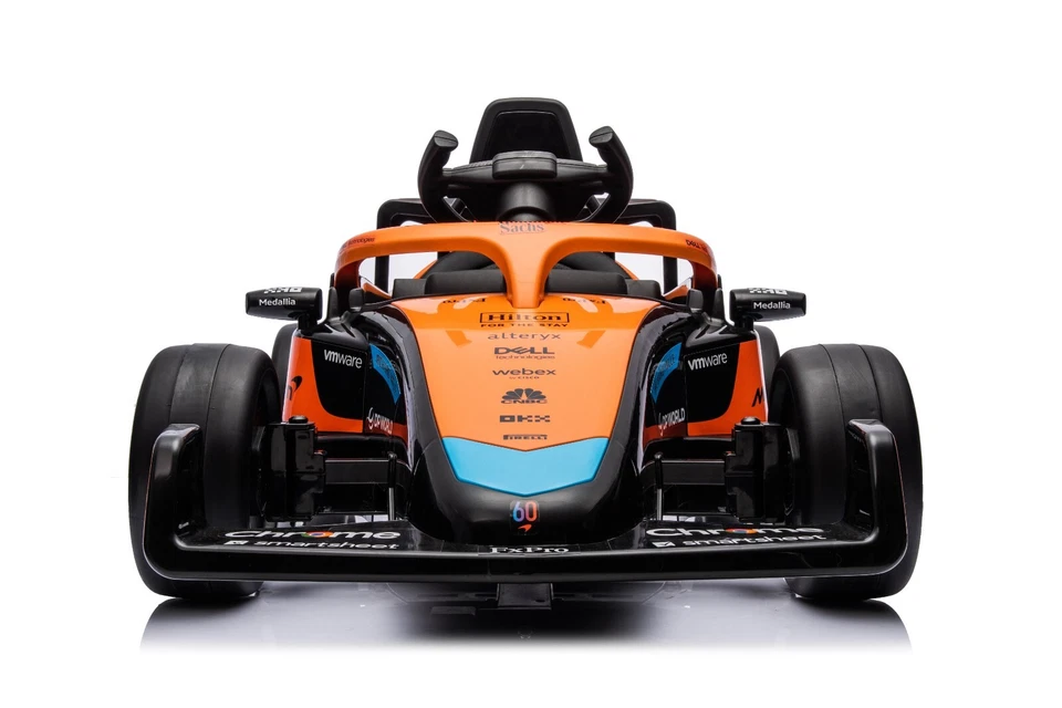 Auto Elettrica F1 McLaren 12V Radiocomando 115x67cm Biemme Bambini  Formula uno - Immagine 3 di 4