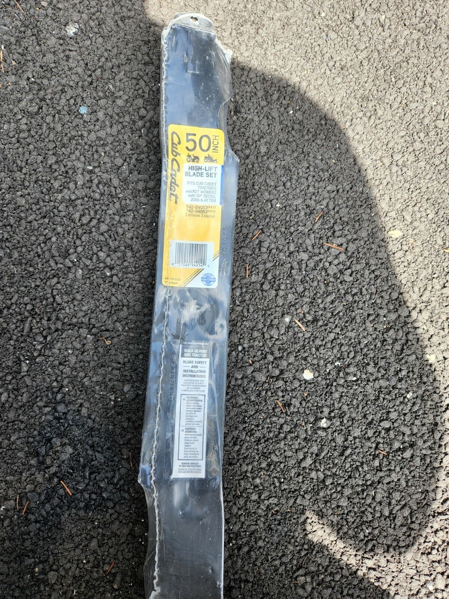 ヴァンガード
最安値
ラウラ　sp
バミューダ cub cadet 50inch High-lift Blade Set 2006$ After | eBay