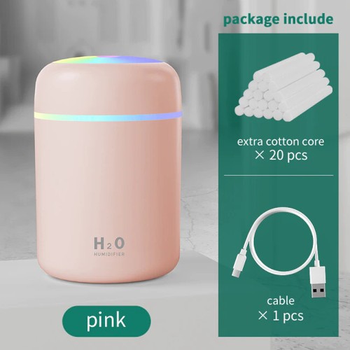 Portable USB Humidifier LED Mist Purifier Oil Atomizer Mini Humidifier - Picture 18 of 22