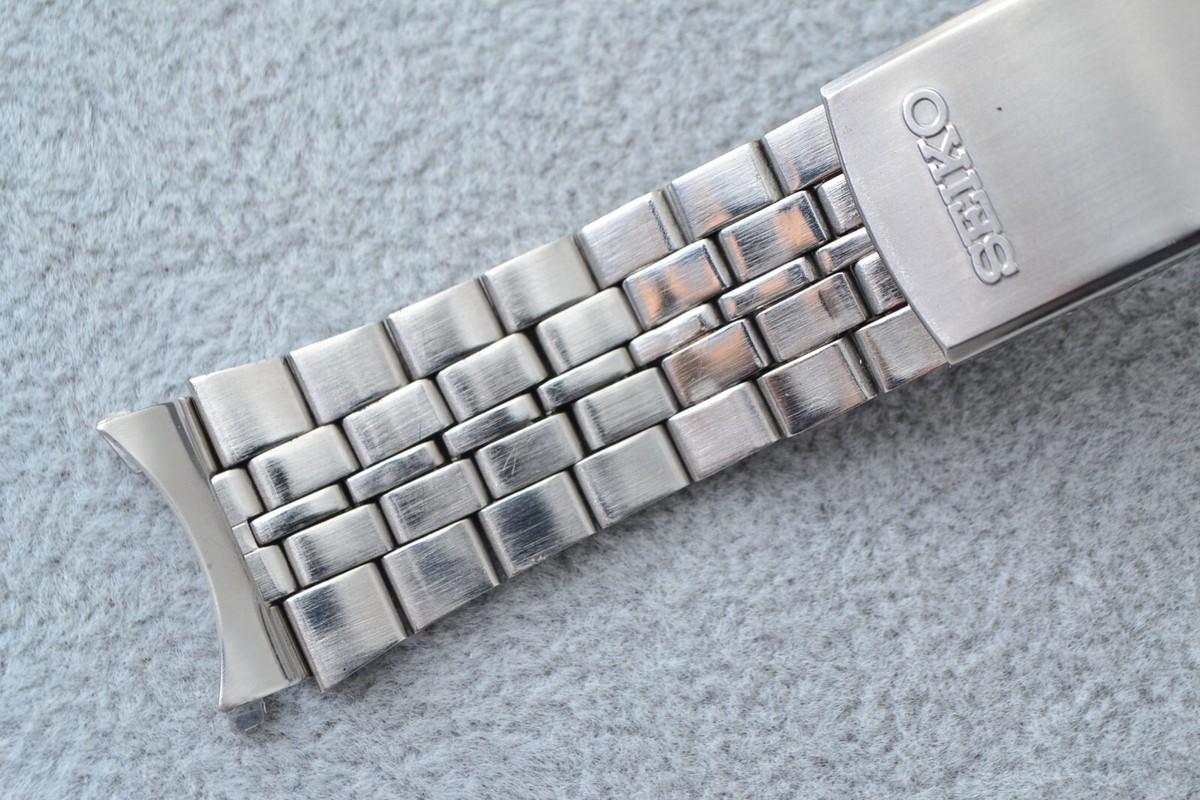 Vintage Seiko Genuine Stainless Steel Metal Bracelet【 GA 12A