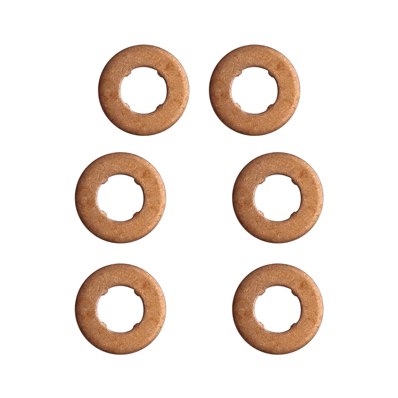 Genuine Bosch BMW X7 (G07) xDrive 30 d Diesel Fuel Injector Copper Washers x 6
