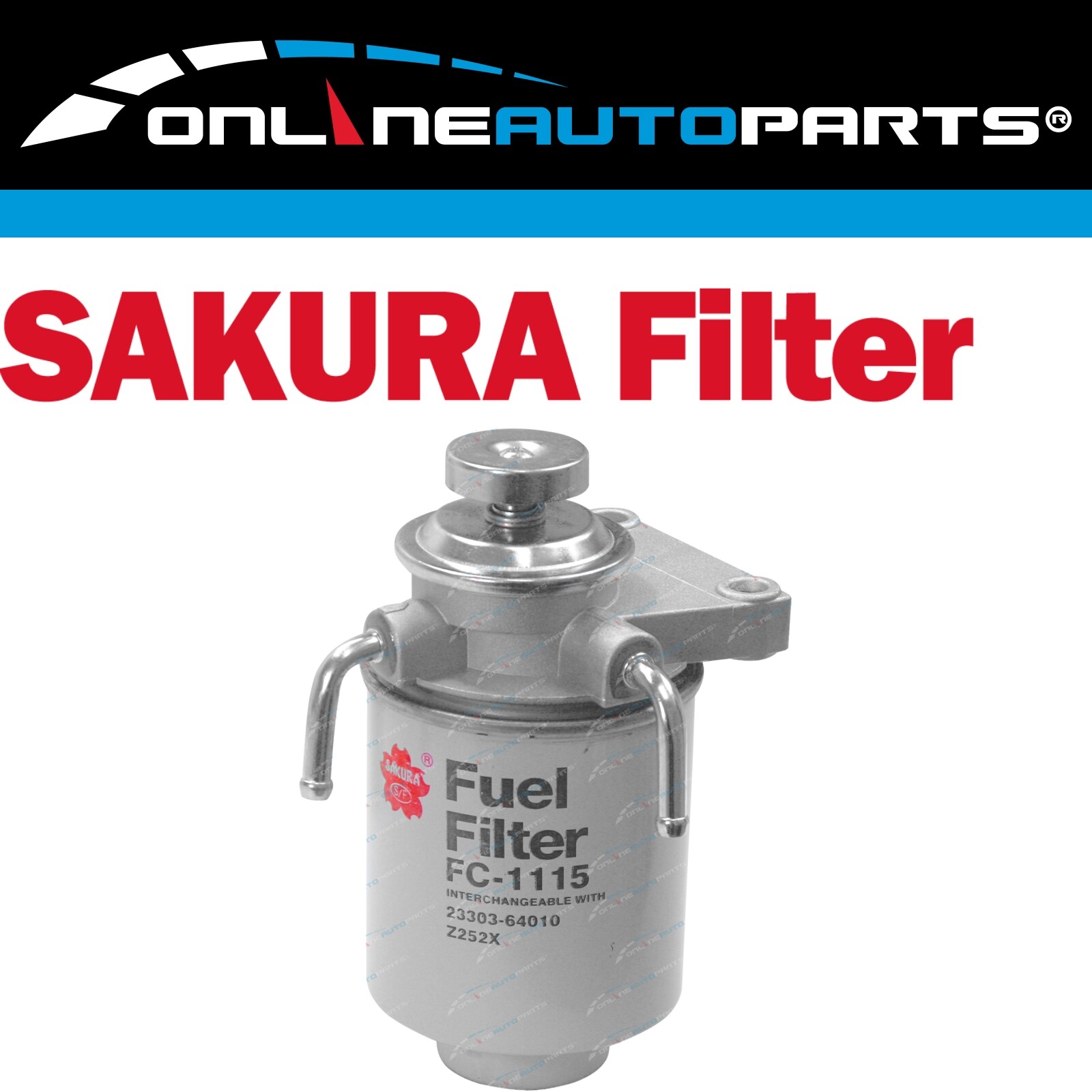 Diesel Fuel Primer Pump Assembly + Filter for Hilux 4Runner LN130 3L