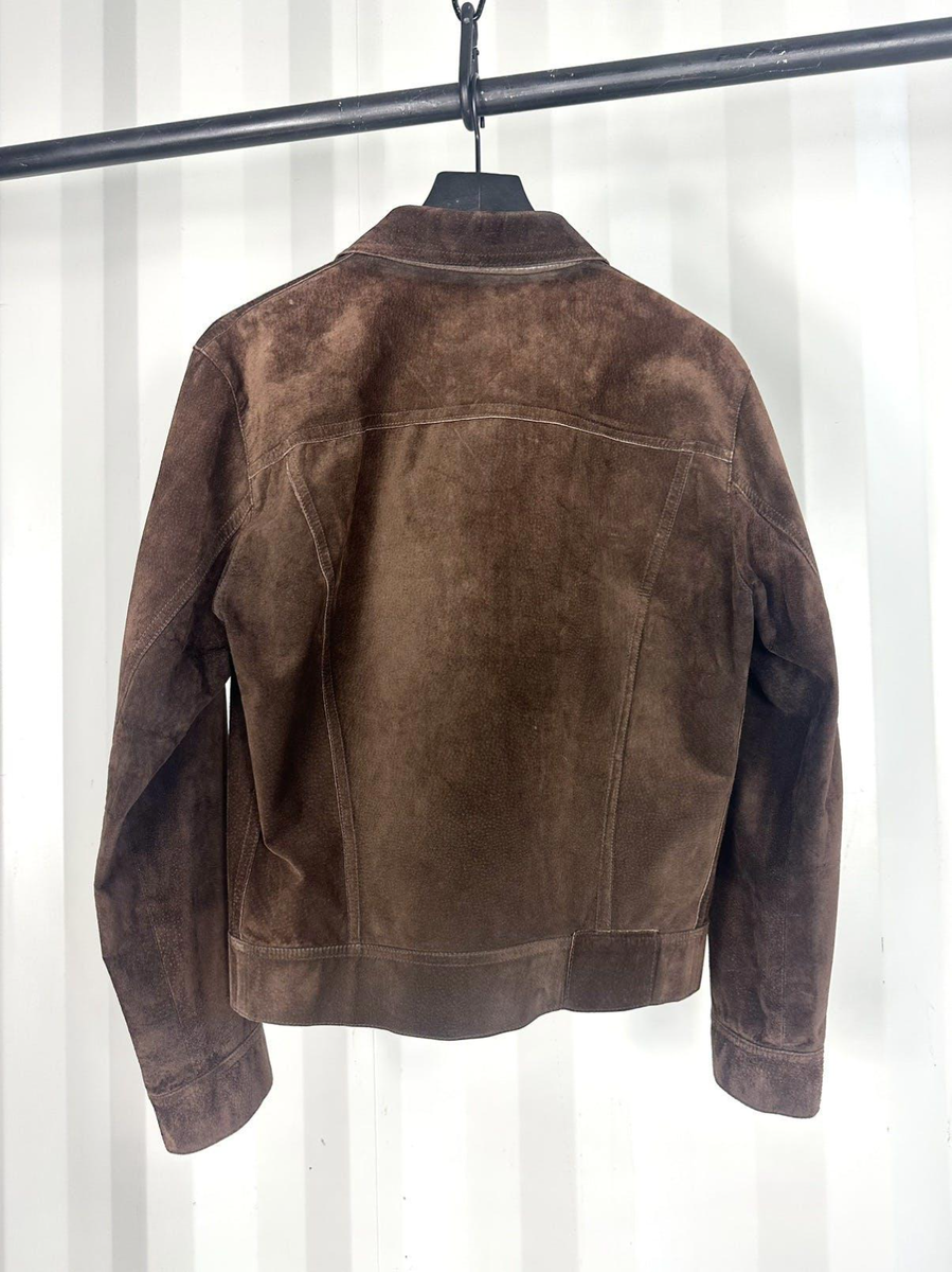 Maison Margiela Pig Skin Suede Leather Jacket 46 | eBay