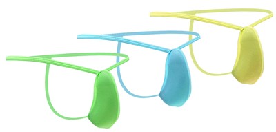 Herren seidige Eisseide Unterwäsche String Sexy Return