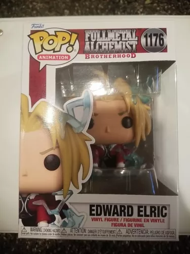 Funko Pop! Animation Fullmetal Alchemist Brotherhood Edward Elric #1176 / NIB