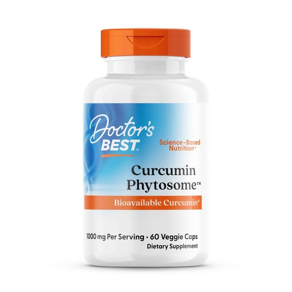 Doctor's Best, Curcumin Phytosome With Meriva, 500Mg, 60 Veg. Kapseln-image