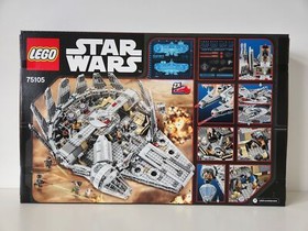 NIB LEGO 75105 Star Wars Millennium Falcon 1329pcs FACTORY SEALED RETIRED MINT!