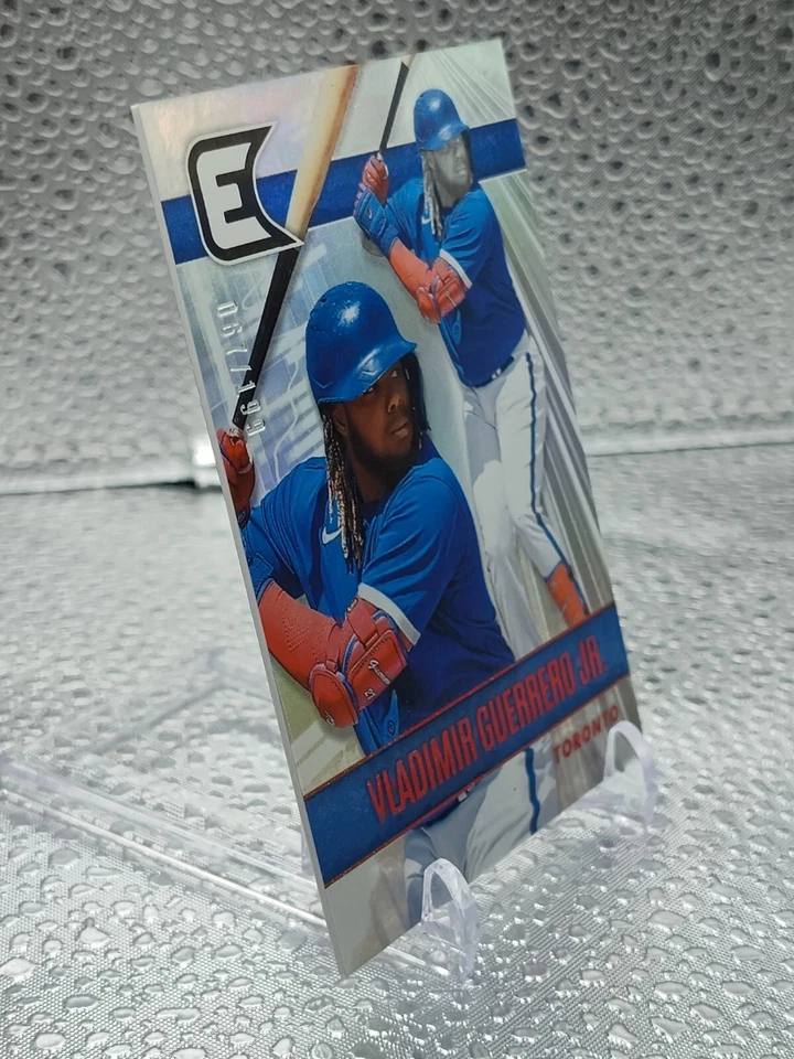 Vladimir Guerrero Jr. 2022 Panini Chronicles Essentials Refractor #19 Blue Jays - Image 2 of 4
