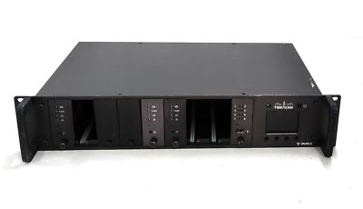 Teradek T-Rax Decoder Base w/x3 8BA0062-2 Encoder Card 8AI0138 PSU Missing Cover