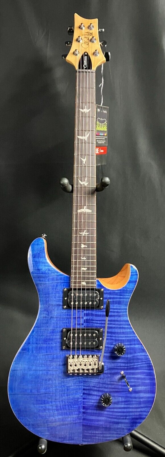 Paul Reed Smith PRS SE Custom 24 Electric Guitar Faded Blue Finish w/ Gig Bag