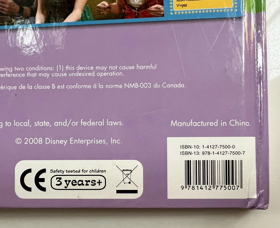 Disney Hannah Montana Time 2 Text Hardcover Book (Toy Devise needs battery) - Image 4 of 4