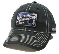 Indianapolis Colts Reebok NFL Football AFC Champions One Size Flex Fit Hat