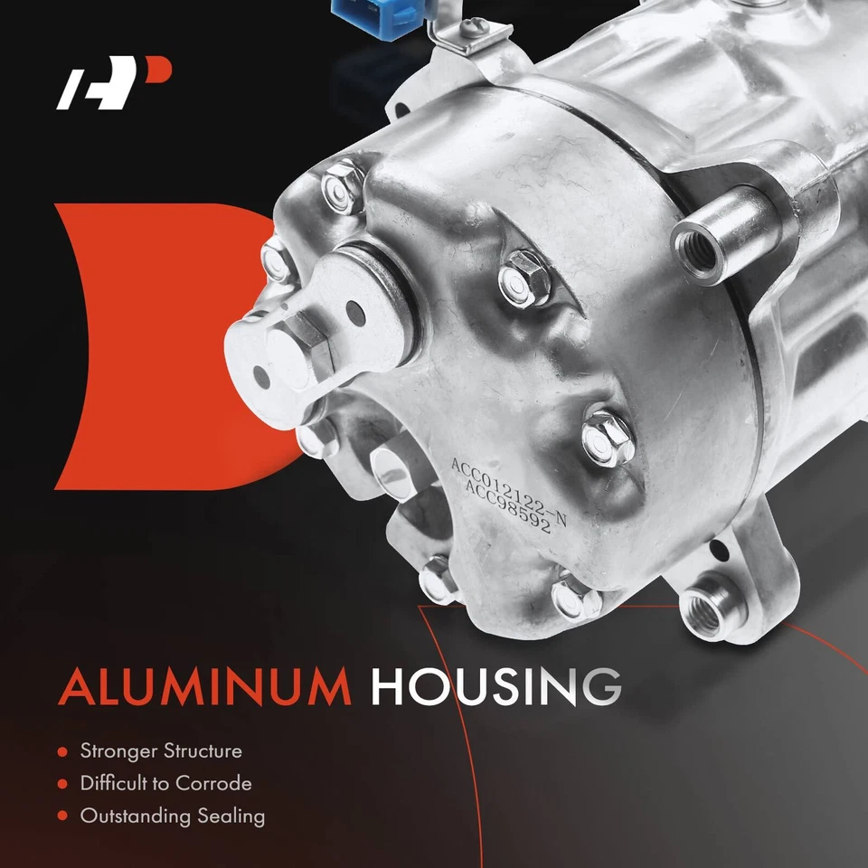 Compresor de aire acondicionado A-Premium con embrague para VW Golf 92-99 Jetta Passat Seat Alhambra Foto 3 de 4