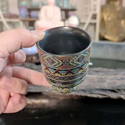 100ML ! ! ! Chinese antique multi color porcelain master tea cup - Picture 5 of 10
